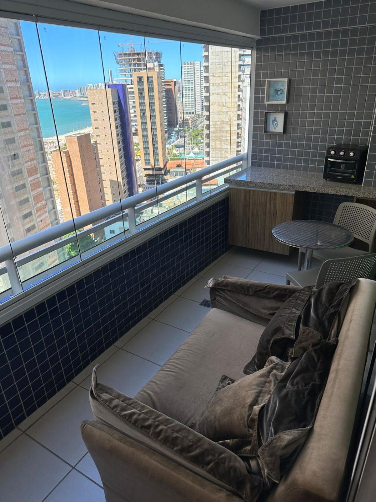 Apartamento Beira Mar 14º Andar Com 2 Quartos Форталеза Екстер'єр фото